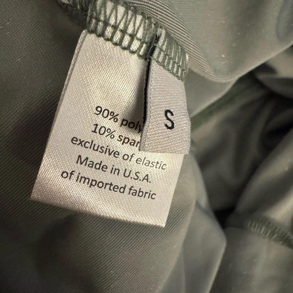 Luckyleo olive green velvet ballet leotard size small - Picture 7 of 9